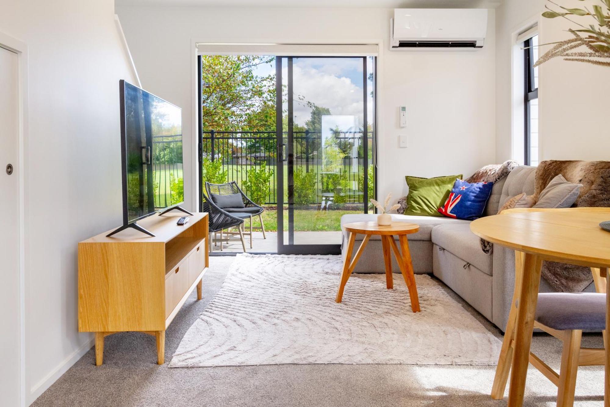 Escape At The Park: 1 Bed 1 Bath W/Carpark Apartamento Christchurch Exterior foto